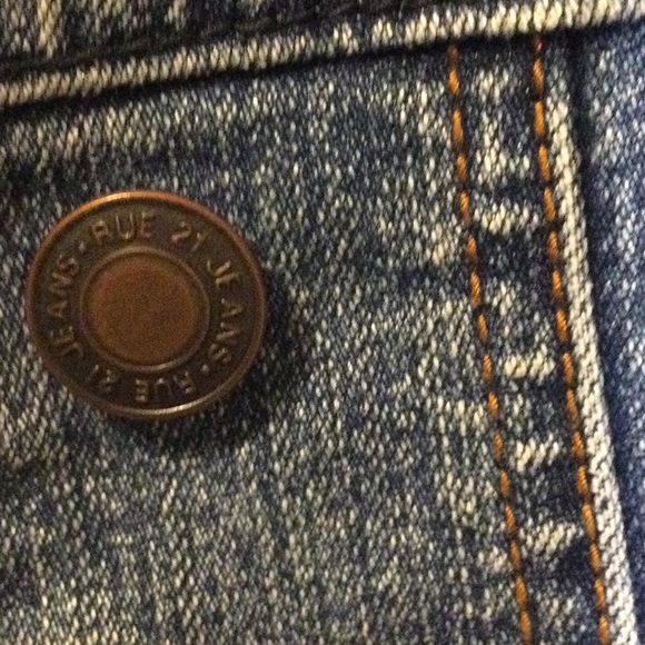 Rue 21 denim jacket size Medium - Picture 5 of 7